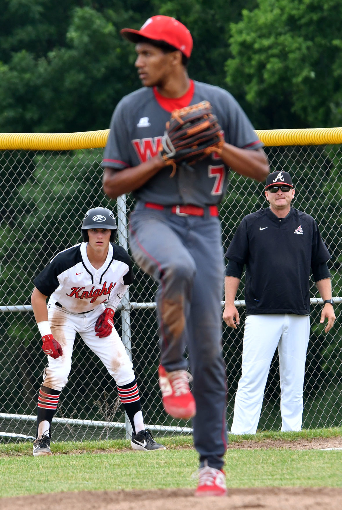 Davenport West at Assumption baseball